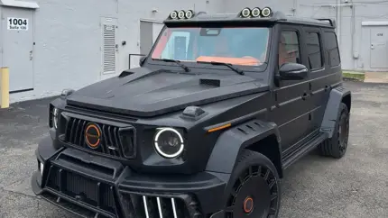 Электрический Mercedes-Benz G 580 получил экстремальный тюнинг Mansory