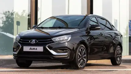 Президент России запустил серийную сборку новой модели Lada Aura