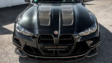 922 лошади на задние колёса: специалисты Manhart прокачали BMW M4 CSL до уровня суперкара