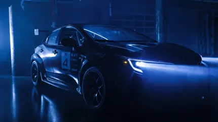 Система пожаротушения и полный привод: представлена новая Toyota GR Corolla TC для гонок