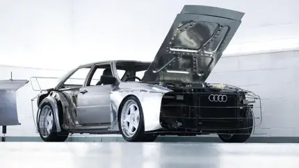 Audi Quattro переосмыслили на современный лад: никаких электромоторов, только V8, только хардкор