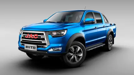 Стала известна стоимость китайского пикапа JAC T8
