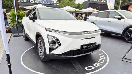 Электрокроссовер Omoda 5EV представили в Мюнхене
