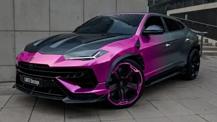 «Такого вы еще не видели»: Urus превратили в мимимишную розовую машину