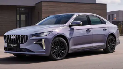 В России представлен флагманский бизнес-седан Geely: что о нем известно