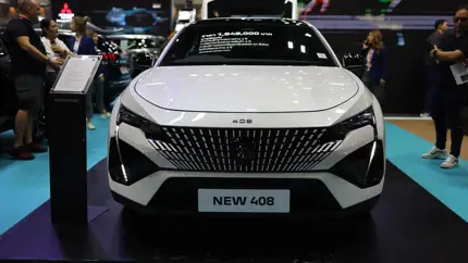 Французский кроссовер Peugeot 408 показали на выставке в Бангкоке
