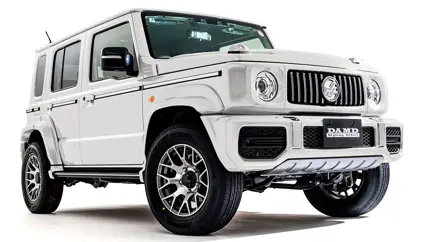 Японский «Гелик» за копейки: Suzuki Jimny «прикинулся» Mercedes-AMG G 63