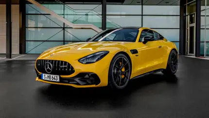 Обновленный Mercedes-AMG GT43 остался без V8 и получил «мягкий» гибрид