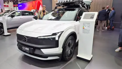 Для путешествий и бездорожья: в Мюнхене представлен Volvo EX30 Cross Country