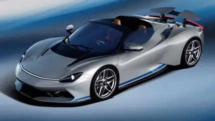 Будет только одна такая машина: представлен родстер Pininfarina Battista Targamerica