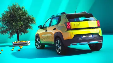 Fiat рассекретил свой новый кроссовер Grande Panda