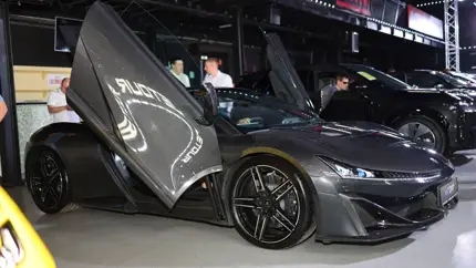 На мотор-шоу Chinese Motor Show 2024 привезли электрический суперкар Hyper SSR