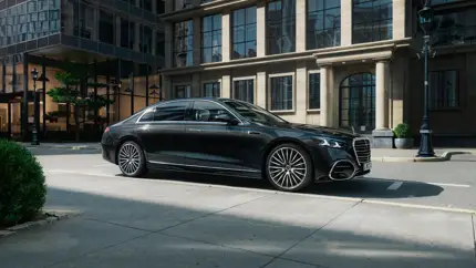 Флагман Mercedes S-Class обуют в «тапки», изготовленные по корейским лекалам