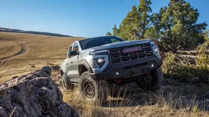 GMC закрутила гайки: Canyon AT4X стал самым жестким в линейке