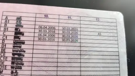 Это не просто формальность - что означает отметка AS в водительском удостоверении