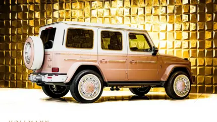 Mercedes-AMG G 63 сделали похожим на автомобиль старой аристократии: полмиллиона за винтаж