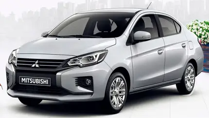 В Россию привезут японский бюджетный седан Mitsubishi размером с LADA Granta