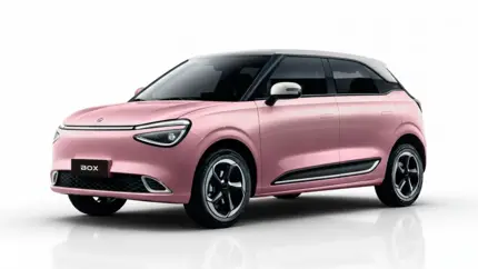 Китайцы выпустили «Барби-мобиль» за 1,4 млн рублей: розовый Dongfeng Box стал хитом