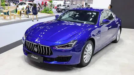 Maserati Ghibli GT показали на автовыставке в Таиланде