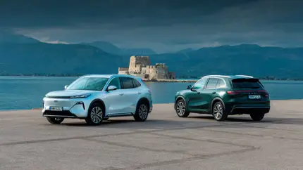 Geely показала, как гибридный SUV защищает салон и батарею при аварии