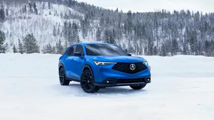 Acura ADX 2026 засиял новым оттенком: встречайте Double Apex Blue