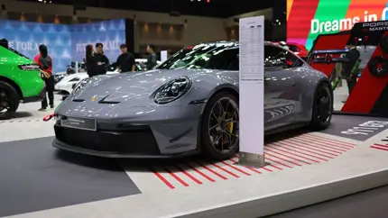 Porsche 911 GT3 Manthey показали на автосалоне в Бангкоке