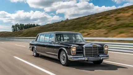 В России продают Mercedes-Benz, на котором ездили звёзды и политики XX века
