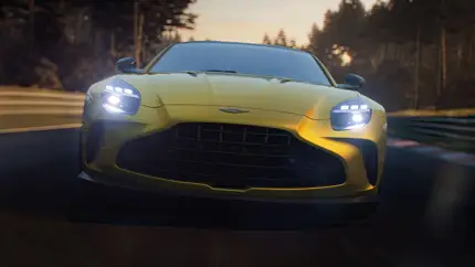 Представлен обновлённый суперкар Aston Martin Vantage