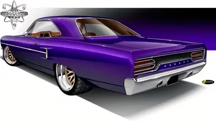 440 лошадей в модной оболочке: Pure Vision превратила классику Mopar в произведение искусства