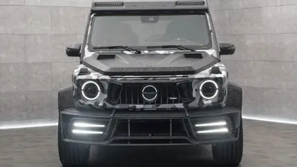 1000 л.с.: ателье Mansory представило брутальный пикап на базе «Гелендвагена»