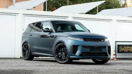 Британский зверь на стероидах: Manhart превратил люксовый Range Rover в убийцу спорткаров