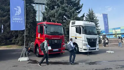 «КАМАЗ» привез свои новинки в Казахстан