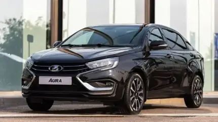 «АвтоВАЗ» раскрыл подробности об автомобиле Lada Aura, на котором проехал Владимир Путин