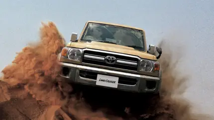 В РФ дебютировал бронированный внедорожник Toyota Land Cruiser 70