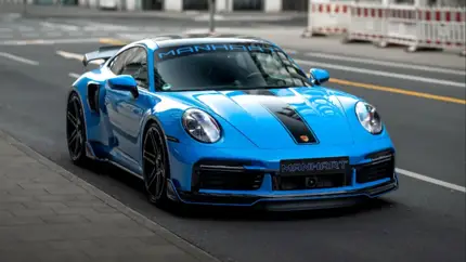 Porsche 911 Turbo S получил пакет доработок от Manhart Performance