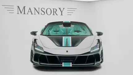 Представлен спайдер Ferrari F8 от ателье Mansory