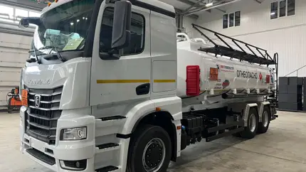 «КАМАЗ» вывел на рынок новый автотопливозаправщик на базе шасси К5