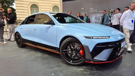 Драйверский Hyundai Ioniq 6 N приехал на мотор-шоу в Мюнхен