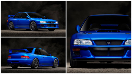 Тюнинг-ателье Prodrive показало рестомод Prodrive P25 по мотивам Subaru Impreza 22B STi
