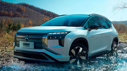 В Россию привезли новый электрокроссовер Mitsubishi Airtrek