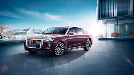 В РФ был замечен первый экземпляр представительского седана Hongqi H9