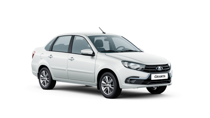 Теперь все LADA Granta красят исключительно в белый цвет