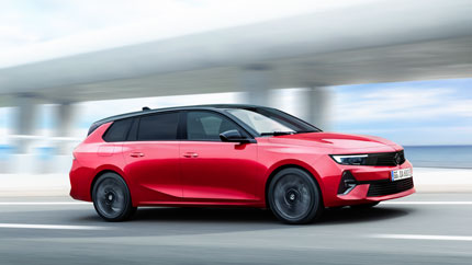 Opel впервые выпустил электрический универсал Astra